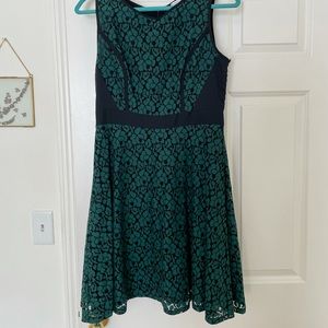 Green lace NY and Company dress